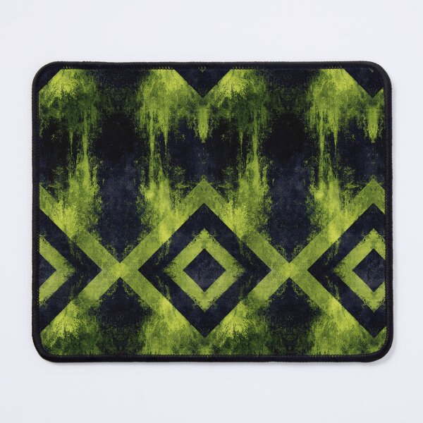 Item preview, Neon Green and Black Criss Cross Grunge Line designed and sold by Piotrek0001.