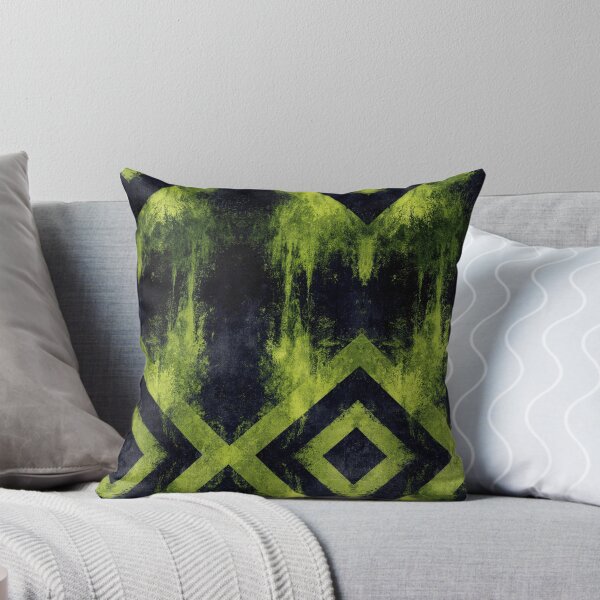Item preview, Neon Green and Black Criss Cross Grunge Line designed and sold by Piotrek0001.