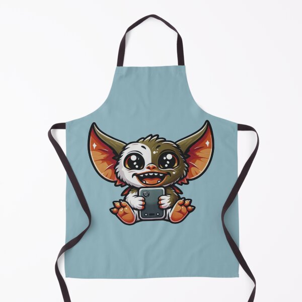 Item preview, Cute Gizmo Mogwai Gremlin With Tablet designed and sold by NerdiPop.