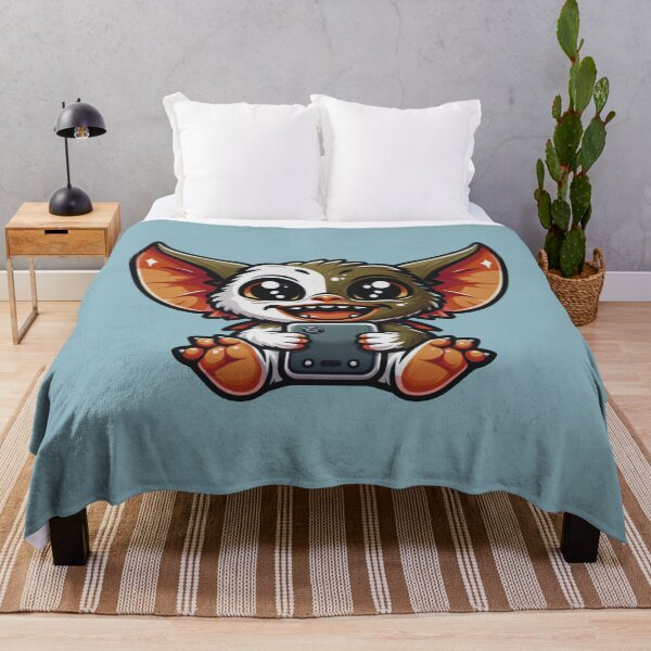 Item preview, Cute Gizmo Mogwai Gremlin With Tablet designed and sold by NerdiPop.