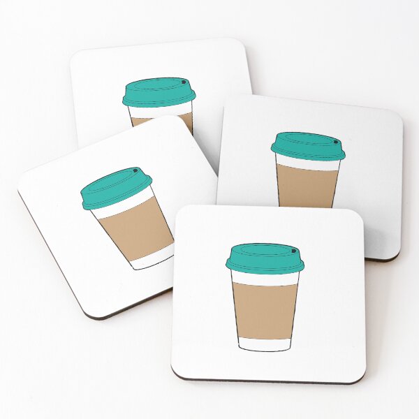 Item preview, Minimal Coffee To Go Cup Sticker | Cute Takeaway Coffee Aesthetic Design designed and sold by MAStrends.