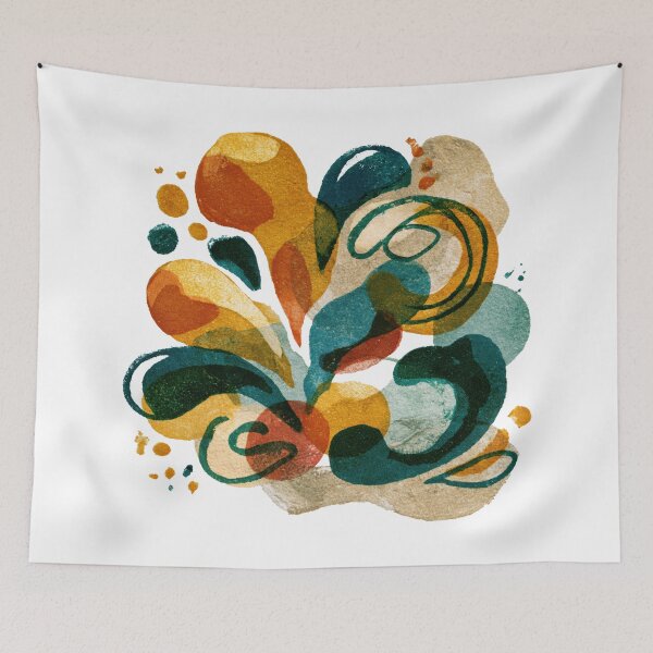 Item preview, Sun-Drenched Organic Geometry 8 designed and sold by CircaSassy.
