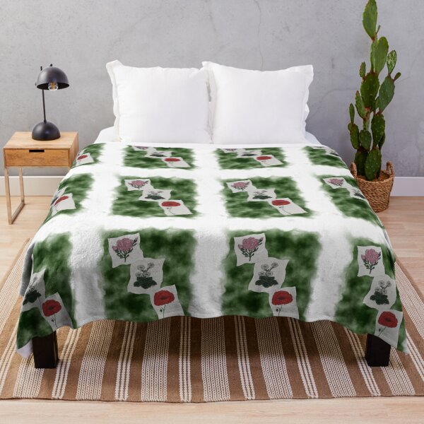 Item preview, Acrylic painting: poppies, carnations and strawberry blossoms designed and sold by creaphyl28.