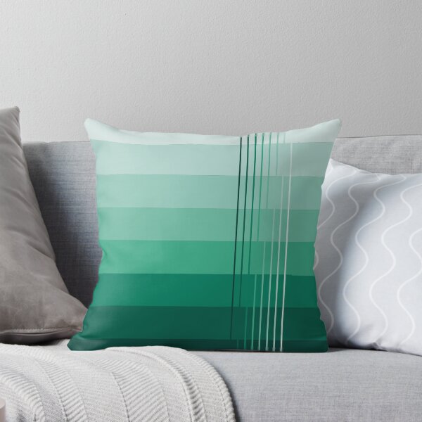Item preview, Simple design with shades from light to dark emerald designed and sold by Cherevan.