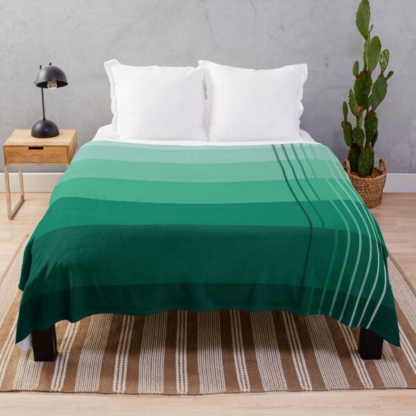 Item preview, Simple design with shades from light to dark emerald designed and sold by Cherevan.