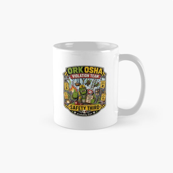 Item preview, ORK OSHA VIOLATION TEAM designed and sold by Forged in the Warp.