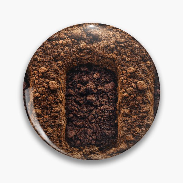 Item preview, Dark Brown Fresh Tilled Soil Texture designed and sold by Piotrek0001.