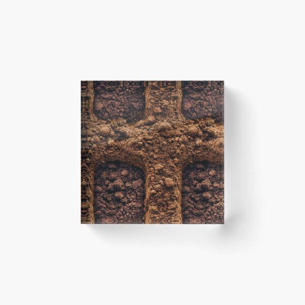 Item preview, Dark Brown Fresh Tilled Soil Texture designed and sold by Piotrek0001.