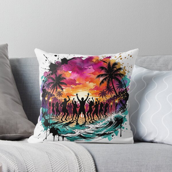 Item preview, Inferno Sunset Beach Festival: Summer Energy & Ink Splash designed and sold by OnikaD art.