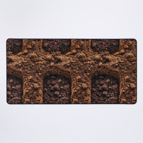 Item preview, Dark Brown Fresh Tilled Soil Texture designed and sold by Piotrek0001.