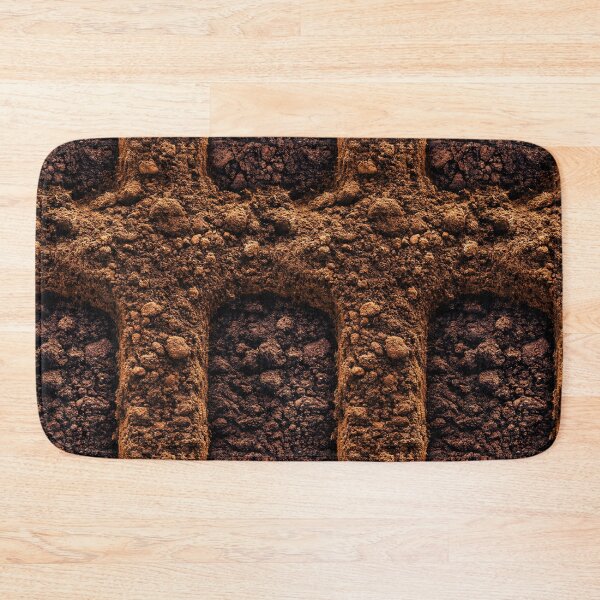 Item preview, Dark Brown Fresh Tilled Soil Texture designed and sold by Piotrek0001.