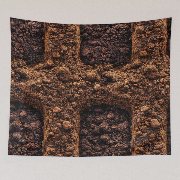 Item preview, Dark Brown Fresh Tilled Soil Texture designed and sold by Piotrek0001.