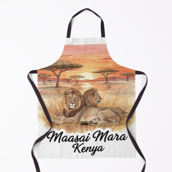 Item preview, Maasai Mara Kenya Safari Travel Sticker designed and sold by Modefissi.