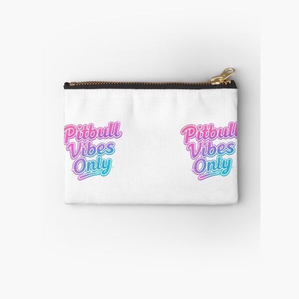 Item preview,  Pitbull Vibes Only Neon Pastel Script  designed and sold by My Pitbull Place.
