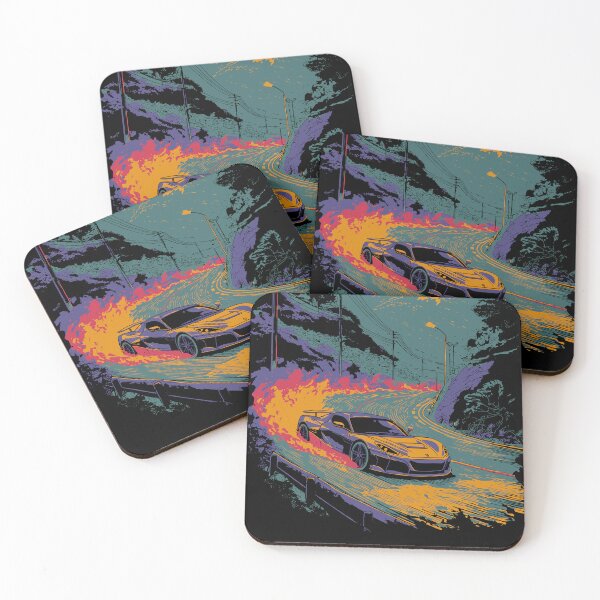 Item preview, Sunset Electric Hyperdrift designed and sold by Quoteez.