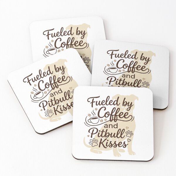 Item preview, Elegant Brews & Pitbull  Kisses Delicate Script designed and sold by My Pitbull Place.