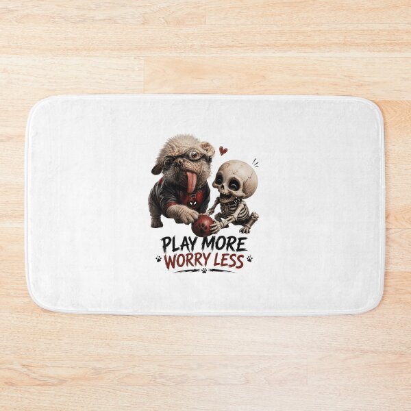 Item preview, Cute Skeleton and Zombie Dog Illustration designed and sold by LOLKart.
