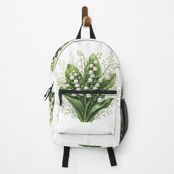 Item preview, Vintage Lily of the Valley Botanical Illustration Watercolor White Flowers designed and sold by Panom Suavichien.