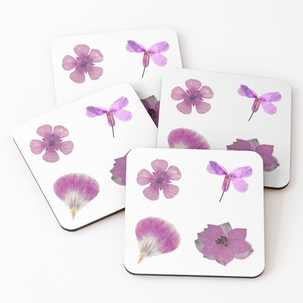 Item preview, Vintage Purple Botanical Flower stickers designed and sold by Trendilicious .