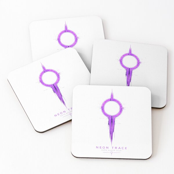 Item preview, Neon Trace Emblem – Minimal Cyberpunk Symbol | Futuristic Techwear Design designed and sold by AFI-Studio.