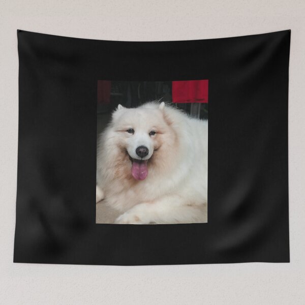 Item preview, Fluffy Smile: Loyal and Happy Friend designed and sold by katefndz.