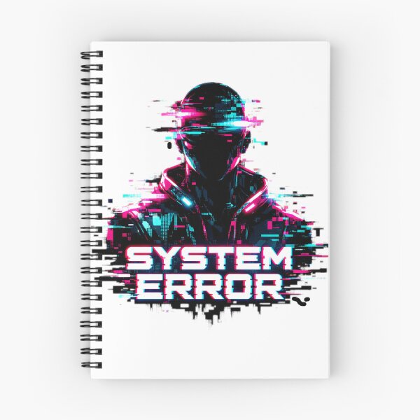 Artikelvorschau, SYSTEMFEHLER Cyberpunk-Glitch-Art Futuristisches Design entworfen und verkauft von DarVibe Designs.