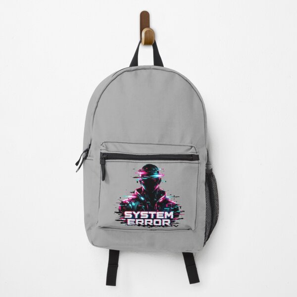 Item preview, SYSTEM ERROR Cyberpunk Glitch Art Futuristic Design designed and sold by DarVibe Designs.
