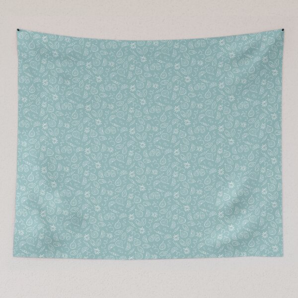 Item preview, Lavish Eve Close - blue designed and sold by Stephanie Fiona Design.