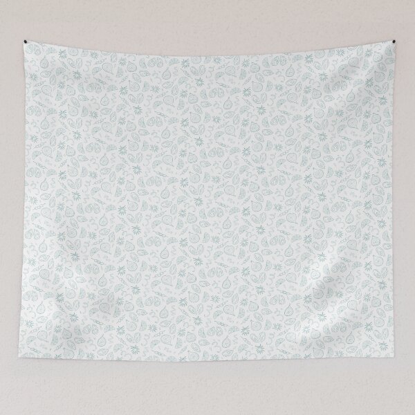 Item preview, Lavish Eve Close - blue white designed and sold by Stephanie Fiona Design.