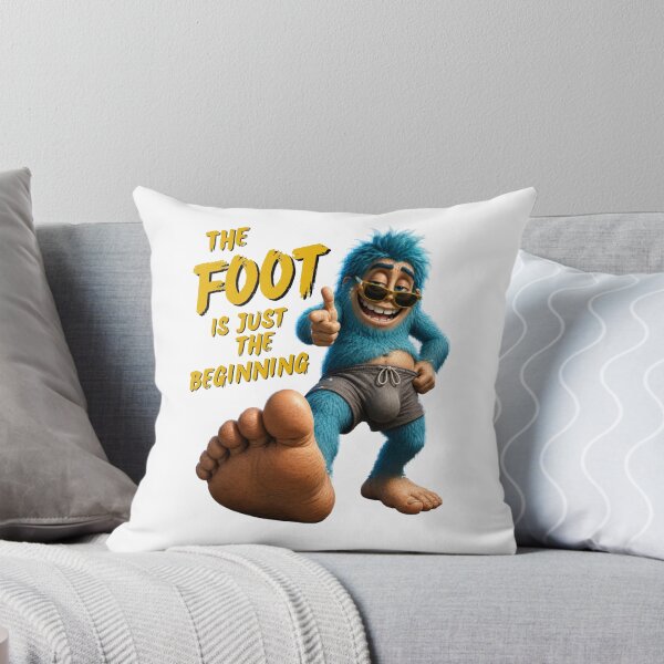 Item preview, The Foot Is Just The Beginning designed and sold by Rightstudio1.