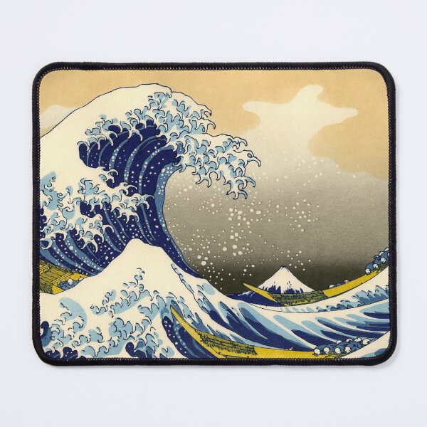 Item preview, The Wave Ukiyo-e - Vintage Japanese designed and sold by Inspirationmotivation.