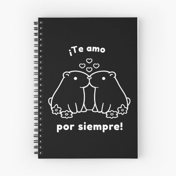 Item preview, Spanish Te amo Capibara – Cute Minimalist Design designed and sold by PAPIRO SIGLO XXI.