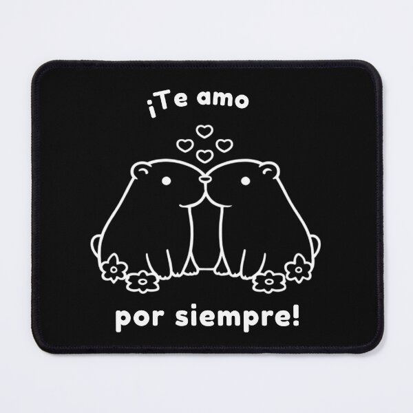 Item preview, Spanish Te amo Capibara – Cute Minimalist Design designed and sold by PAPIRO SIGLO XXI.