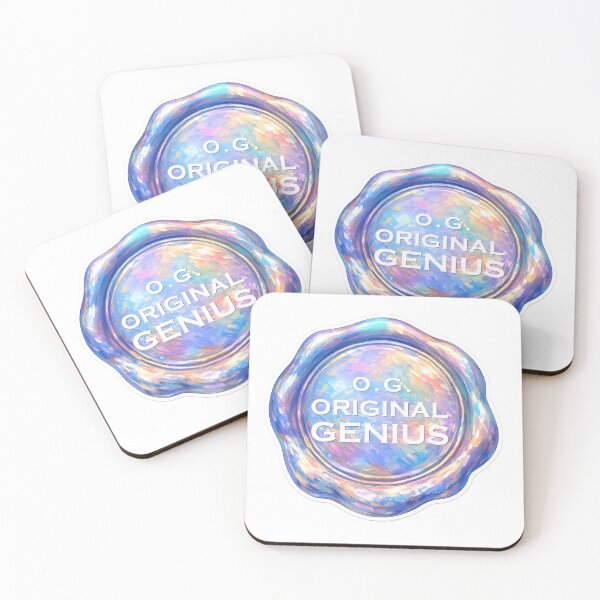 Item preview, OG Original Genius — Neurodivergent Sticker — Creative Brain — Genius Gift designed and sold by NeurOriginal.