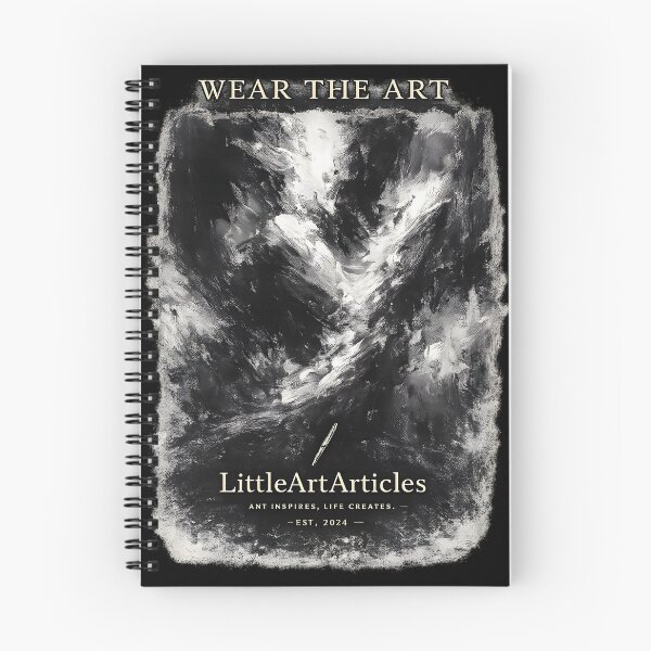 Item preview, Wear The Art – Abstract Monochrome Expressionist Design | LittleArtArticles designed and sold by artdesingart.