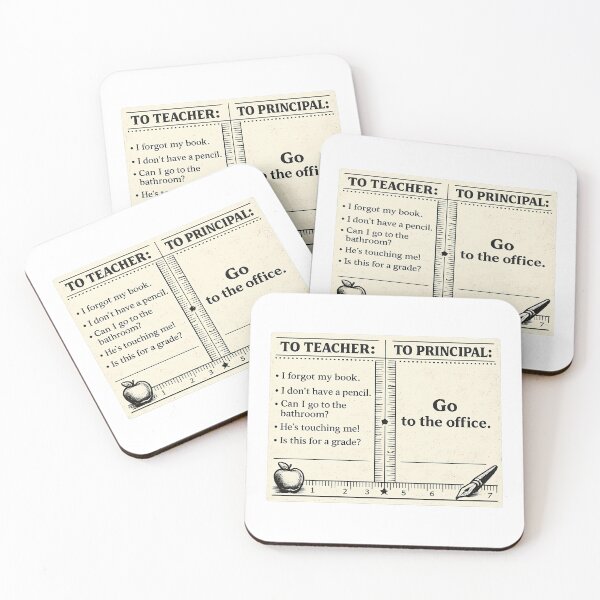 Item preview, Go To Office Teacher Humor Classroom Management Form designed and sold by chattsuede.
