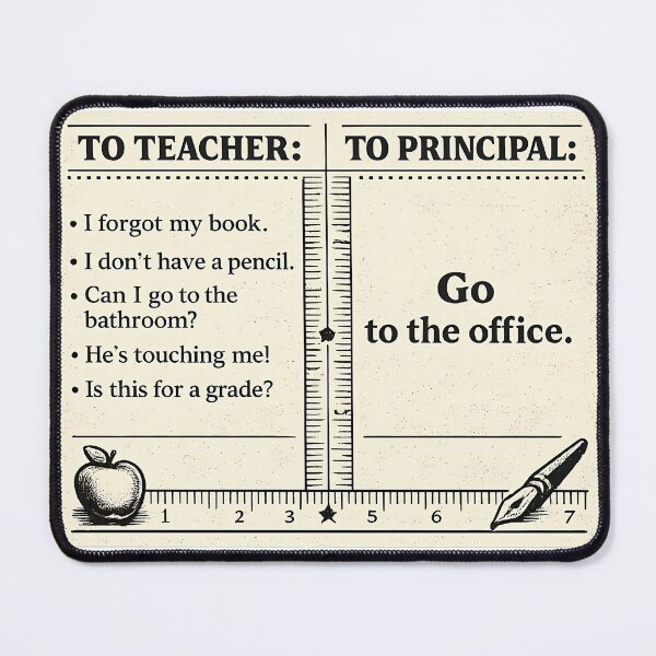 Item preview, Go To Office Teacher Humor Classroom Management Form designed and sold by chattsuede.