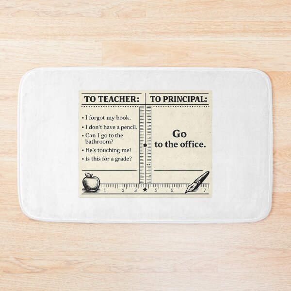 Item preview, Go To Office Teacher Humor Classroom Management Form designed and sold by chattsuede.