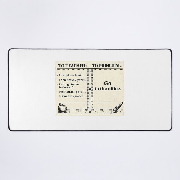 Item preview, Go To Office Teacher Humor Classroom Management Form designed and sold by chattsuede.