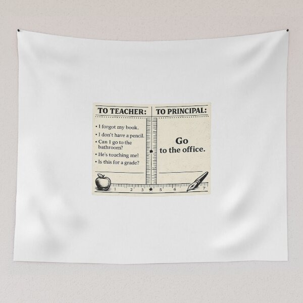 Item preview, Go To Office Teacher Humor Classroom Management Form designed and sold by chattsuede.