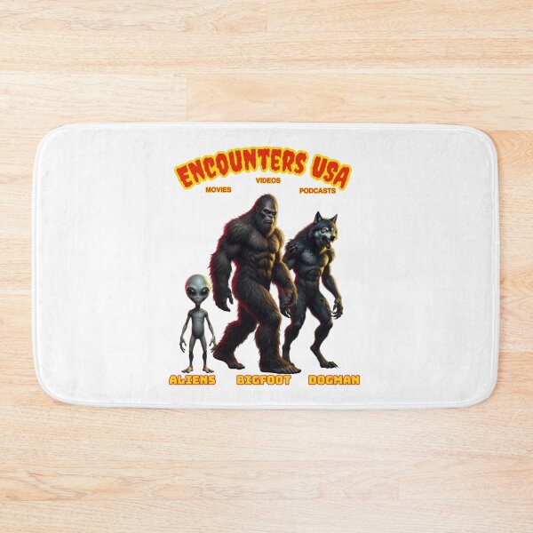 Item preview, Encounters USA - Aliens, Bigfoot and Dogman designed and sold by Heinessight Merch.
