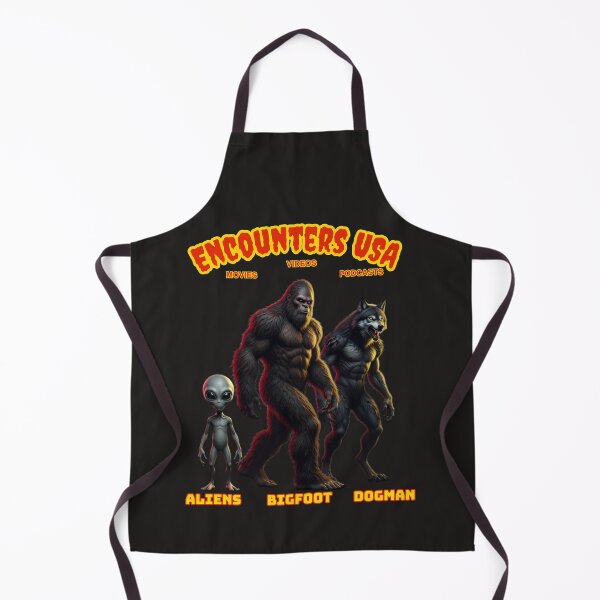 Item preview, Encounters USA - Aliens, Bigfoot and Dogman designed and sold by Heinessight Merch.