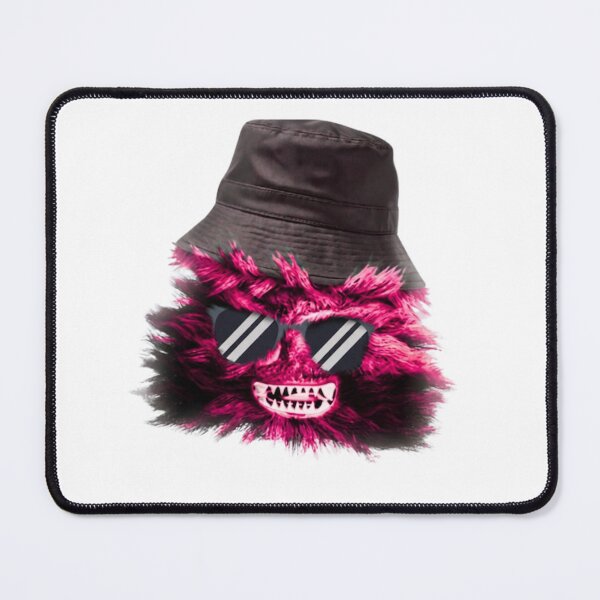 Item preview, Hi Friends Pink Furry Monster with Sunglasses designed and sold by nahlaartist1234.