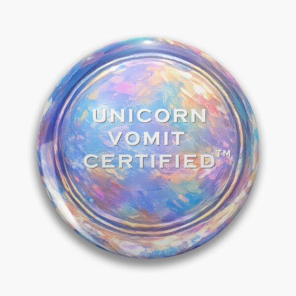 Item preview,  Unicorn Vomit Certified — Neurodivergent Sticker — Too Much — Neurospicy Gift designed and sold by NeurOriginal.