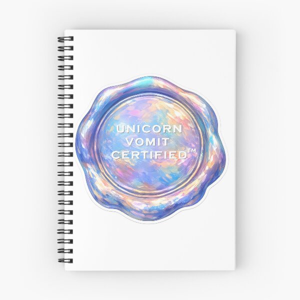 Item preview,  Unicorn Vomit Certified — Neurodivergent Sticker — Too Much — Neurospicy Gift designed and sold by NeurOriginal.