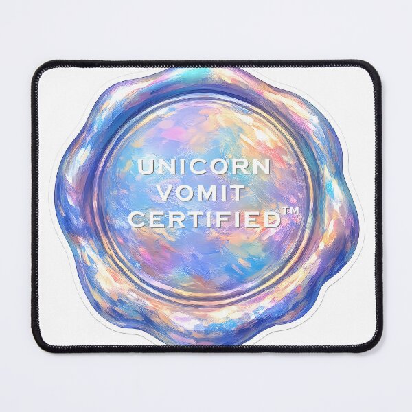 Item preview, Unicorn Vomit Certified — Neurodivergent Sticker — Too Much — Neurospicy Gift designed and sold by NeurOriginal.
