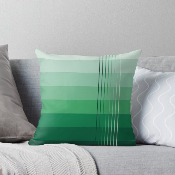 Item preview, Simple design with shades from light to dark eucalyptus color designed and sold by Cherevan.