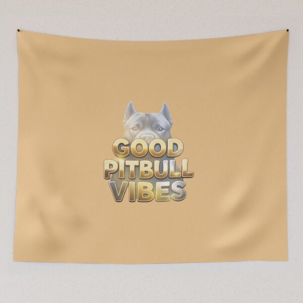 Item preview, Good Pitbull Vibes metallic color designed and sold by My Pitbull Place.