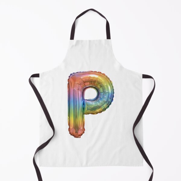 Item preview, Iridescent Balloon Letter P Monogram designed and sold by GymTanLaundry.