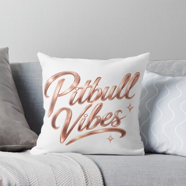 Item preview,  Pitbull Vibes Elegant Rose Script  designed and sold by My Pitbull Place.